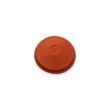 Rubber Stoppers 1" - Red