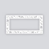Birds of Matisse Rect Rim 5x10