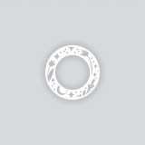 Moonlit Meadow Circle Rim 5"