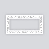 Moonlit Meadow Rect Rim 5x10