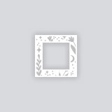 Moonlit Meadow Square Rim 5"