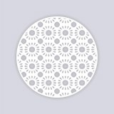 Sun Drops Circle Center 9.5"