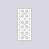 Sun Drops Rectangle Center 3x8