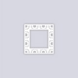 Sun Drops Square Rim 5"
