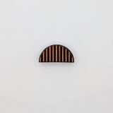 Stripe Stamp Semicircle