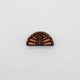 Groovy Stamp Semicircle 1