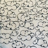 Clouds Underglaze Decal Black