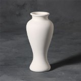 Stoneware Bisque 8" Vase