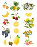 Overglaze Decal Fruits