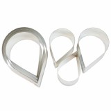 Teardrop Cutter set of 6