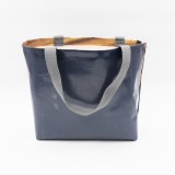 Upcycled Art Banner Tote 12