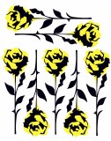 Yellow Rose Decal Sheet