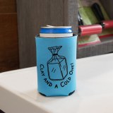 Additional picture of Clay and a Cold One! Koozie