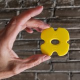 Additional picture of Mudtools Edgy Rim Tool Yellow