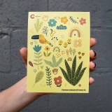 Additional picture of Cartoon Animals & Flowers 02