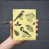 Additional picture of Black Birds 03 Decal