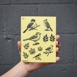Additional picture of Black Fall Birds 02 Decal
