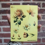 Additional picture of Watercolor Flowers 01