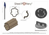 Additional picture of Steel Pottery Extruder Die 17
