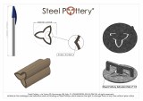 Additional picture of Steel Pottery Extruder Die 19