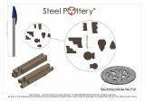 Additional picture of Steel Pottery Extruder Die 32