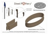 Additional picture of Steel Pottery Extruder Die 34