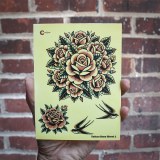 Additional picture of Tattoo Rose Sheet 02 Decal