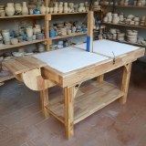 Additional picture of Durston Single Wedging Table