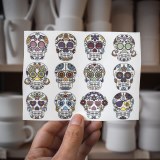 Additional picture of Colorful Sugar Skulls