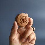 Additional picture of CT-001 Curved Butterfly Stamp