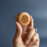 Additional picture of CT-002 Curved Dahlia Stamp