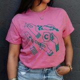 Additional picture of Handy Tools T-Shirt XX-Lg Pink