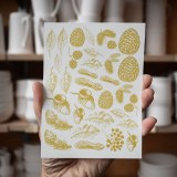 Additional picture of Copper Luster Decal, Autumn