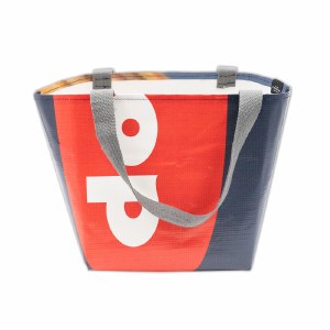Upcycled Art Banner Tote 1