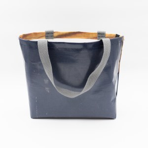 Upcycled Art Banner Tote 12