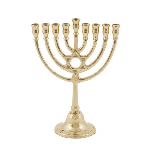 Star of David Menorahs