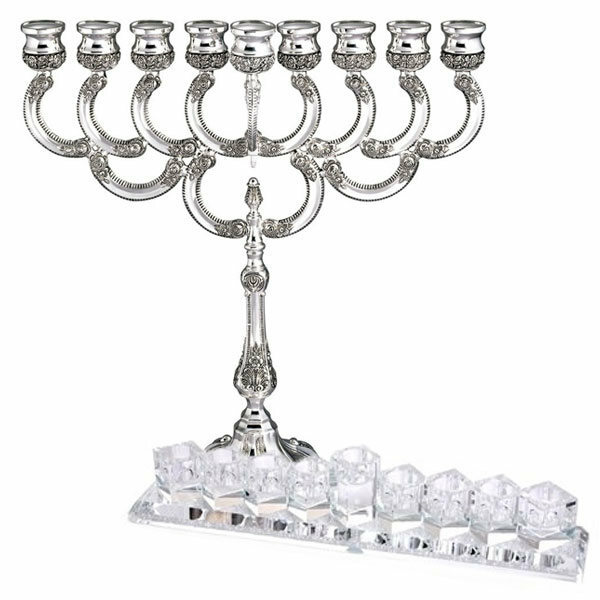 Traditional Menorahs