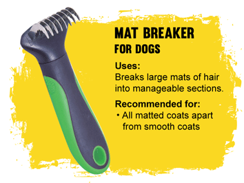 dog hair mat remover