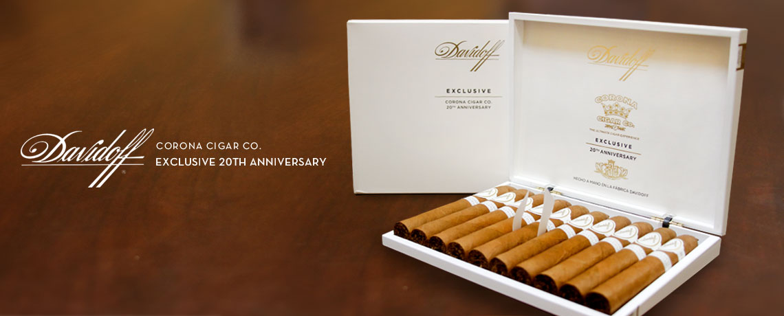 Davidoff Corona Cigar Co. 20th Anniversary FSG Cigars