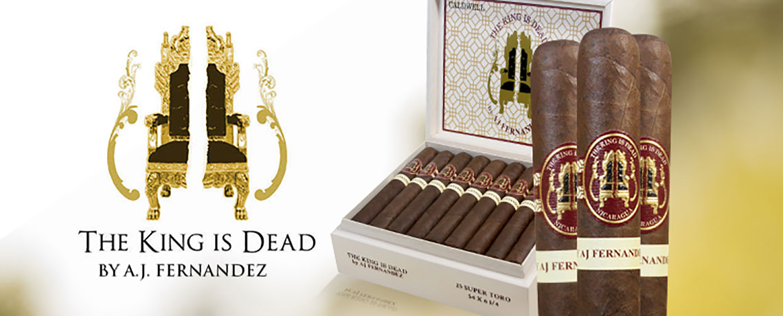 Buy The King Is Dead By Aj Fernandez Cigars Online Corona Cigar Co