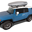 Rhino Rack cargo boxes, ski boxes, and snowboard boxes