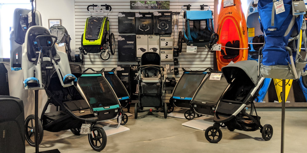 compare thule chariot models