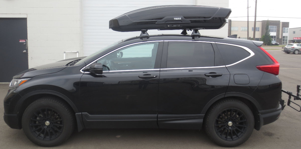 Thule Motion XT Roof Box Installation Pictures Racks For Cars