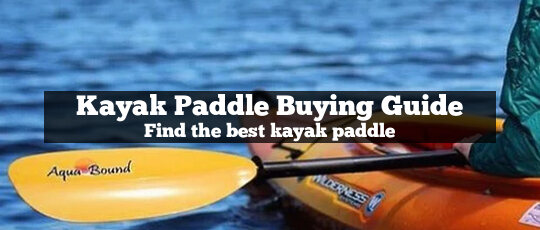 Kayak Paddle Buying Guide