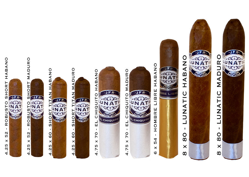 JFR Lunatic Cigars - Buy Premium Cigars Online From 2 Guys Cigars