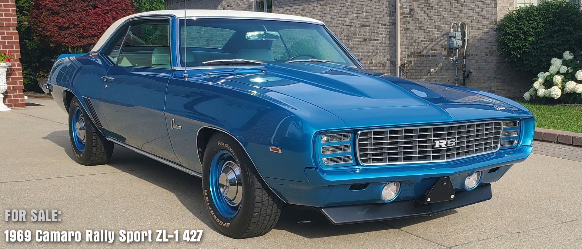 1969 Camaro Rally Sport ZL-1 427