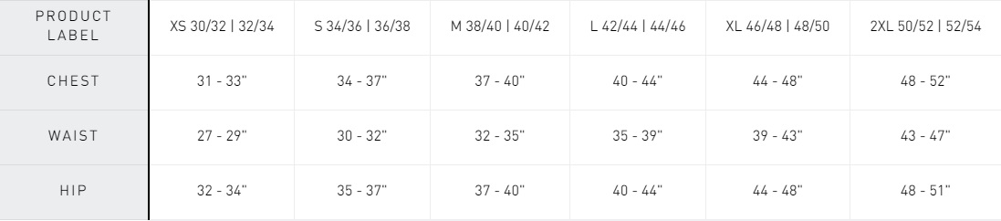 Adidas Xs Size Chart