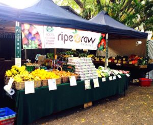 Ripe n Raw Organics Stall