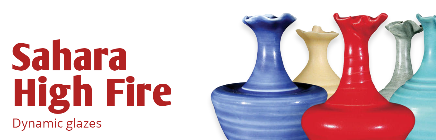 Sahara (HF) Glaze High Fire (Cone 5-6) Lead Free, AMACO Sahara High Fire Glazes