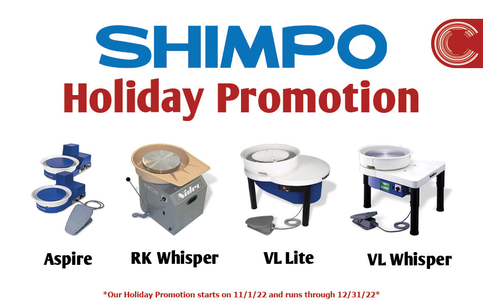 Shimpo Holiday Promotion Policy The Ceramic Shop